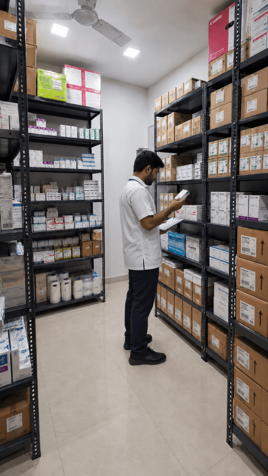 Organised product inventory