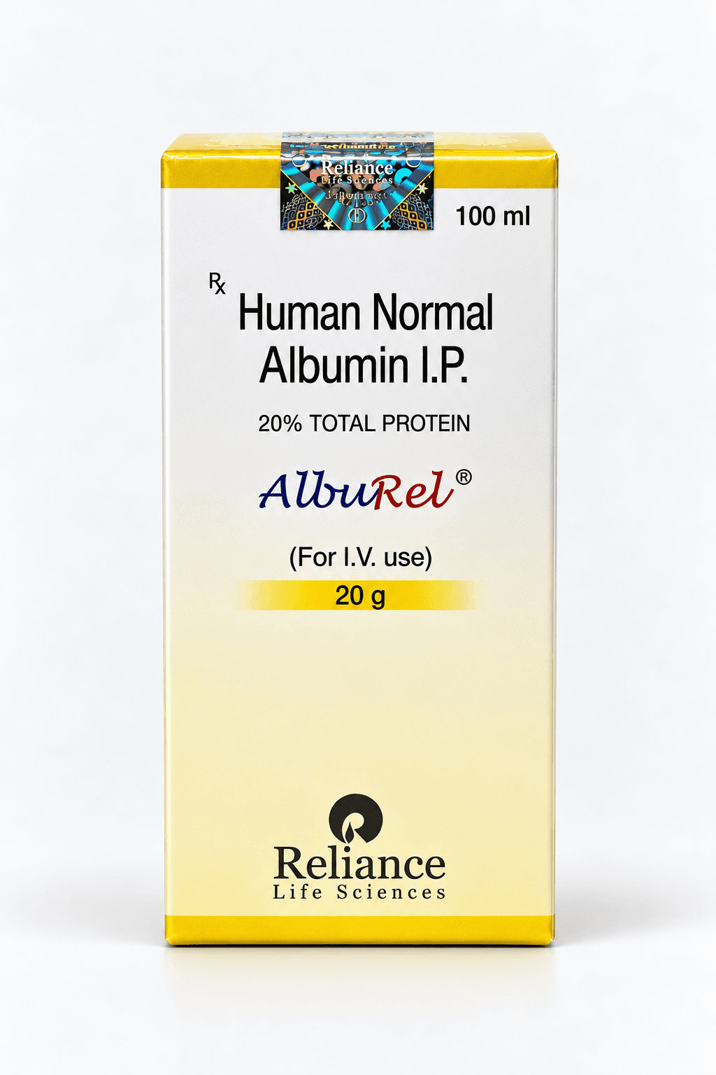 Alburel product packaging