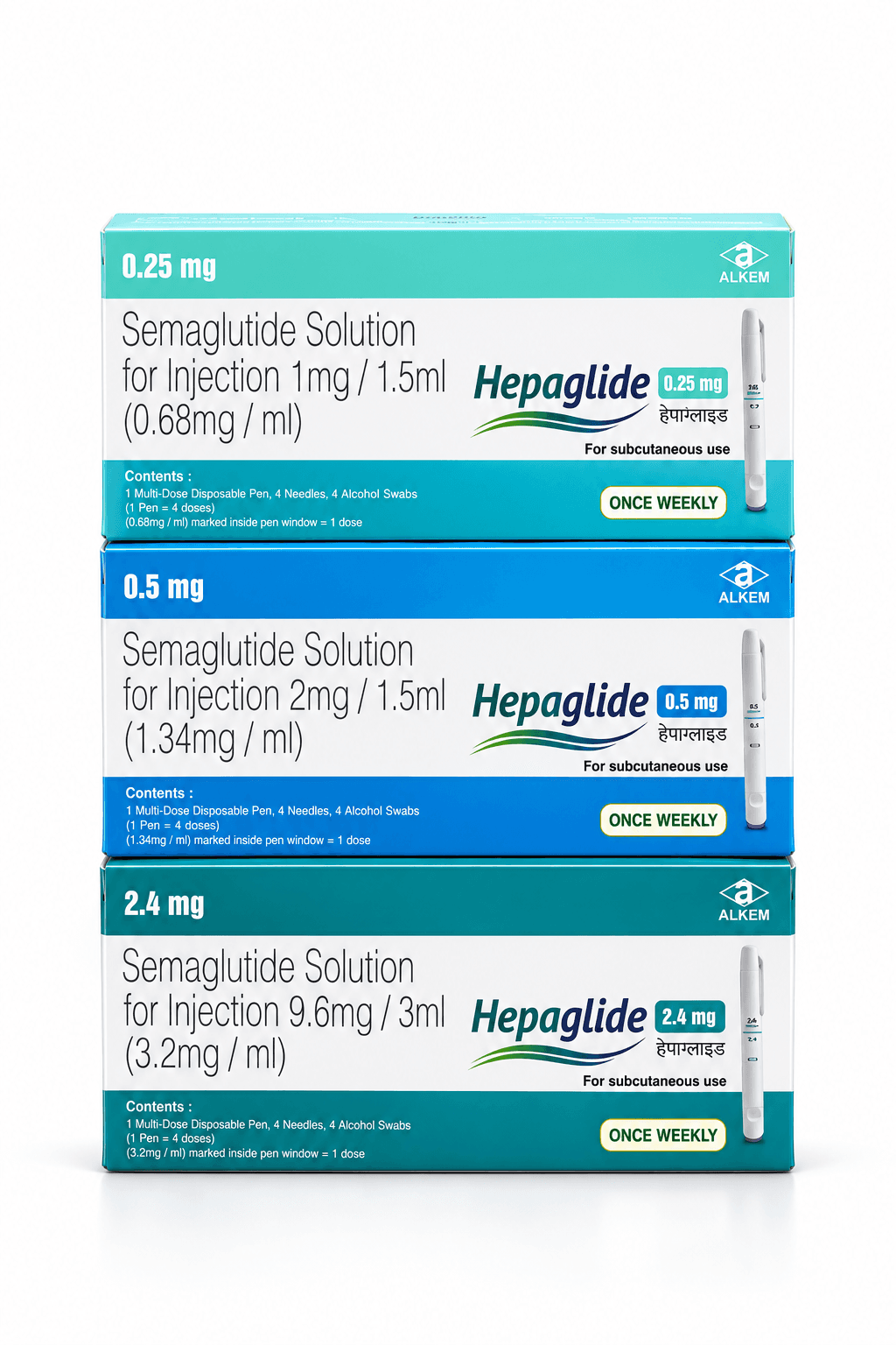 Hepaglide product packaging