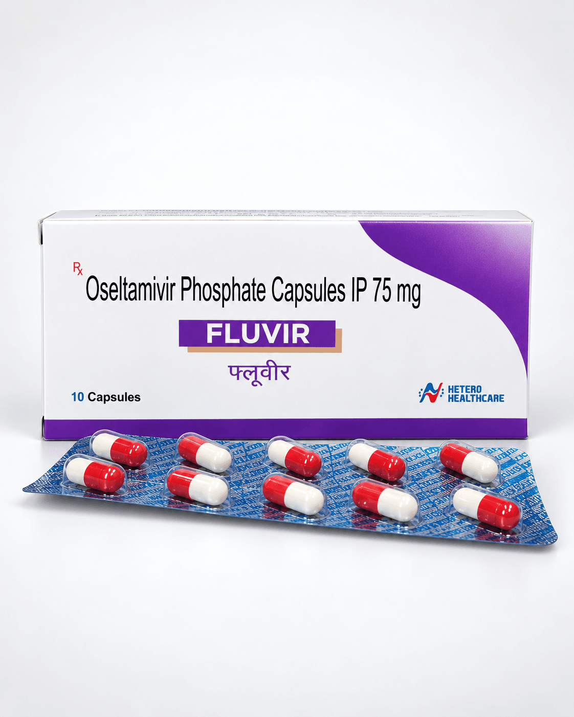 Fluvir product packaging